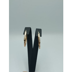 Сережки из красного золота 